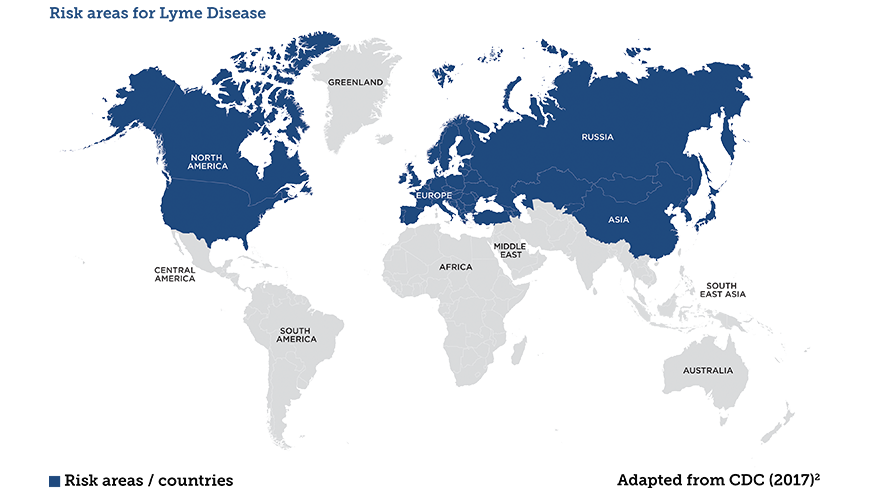 What Country Is Lyme Disease Most Common In